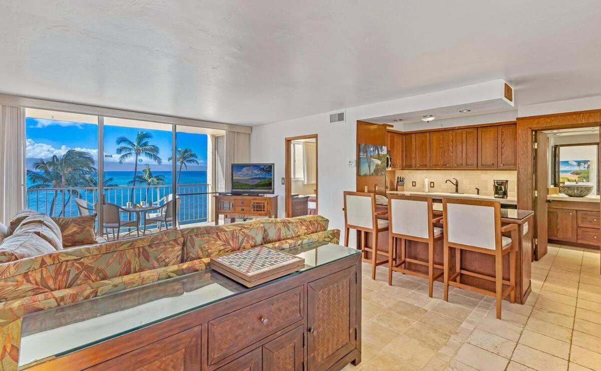 Stunning 1 Bedroom With Ocean And Island Views ~ Sleeps 4 ~ Royal Kahana 514 Kültér fotó